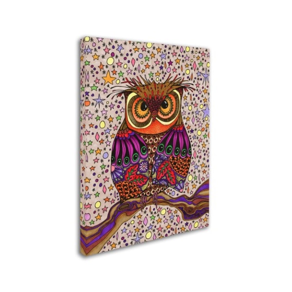 Kim Kosirog 'Starry Night Owl' Canvas Art,24x32